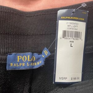 Polo Ralph Lauren biker coated pants